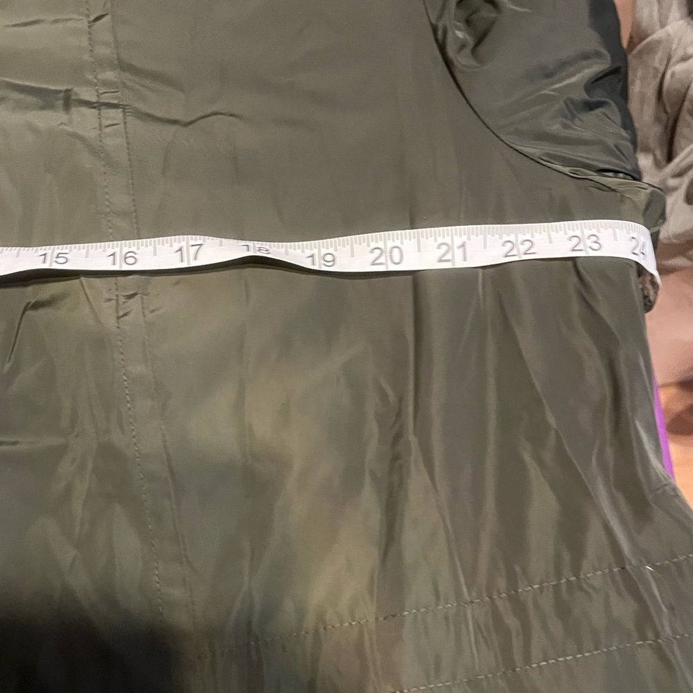 NWOT Centigrade Army Green Rain Jacket Large - Picture 8 of 8